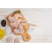 Raw chicken wing