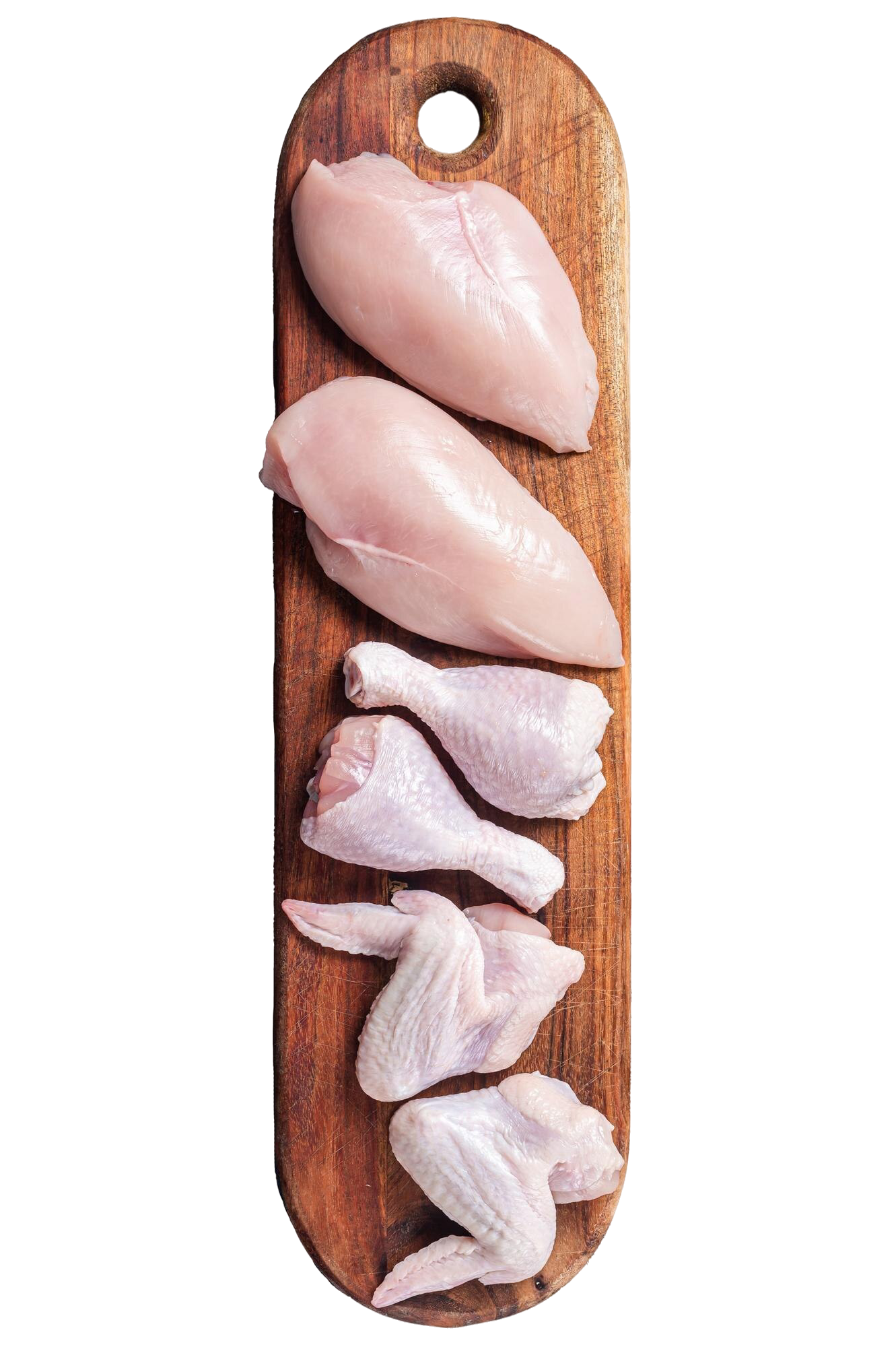 chicken-meat-assortment-raw-parts-drumstick-breast-fillet-wings-thigh-isolated-white-background