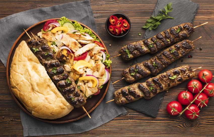 Beef Seekh Kebabs
